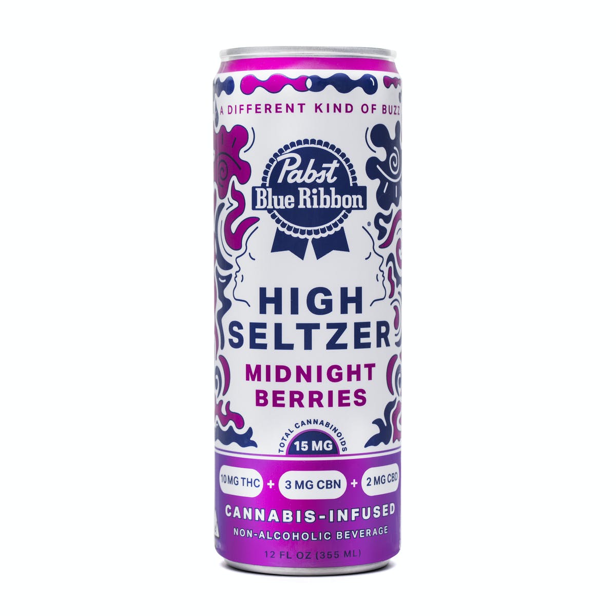 PABST BLUE RIBBON - MIDNIGHT BERRIES HIGH SELTZER - SINGLE