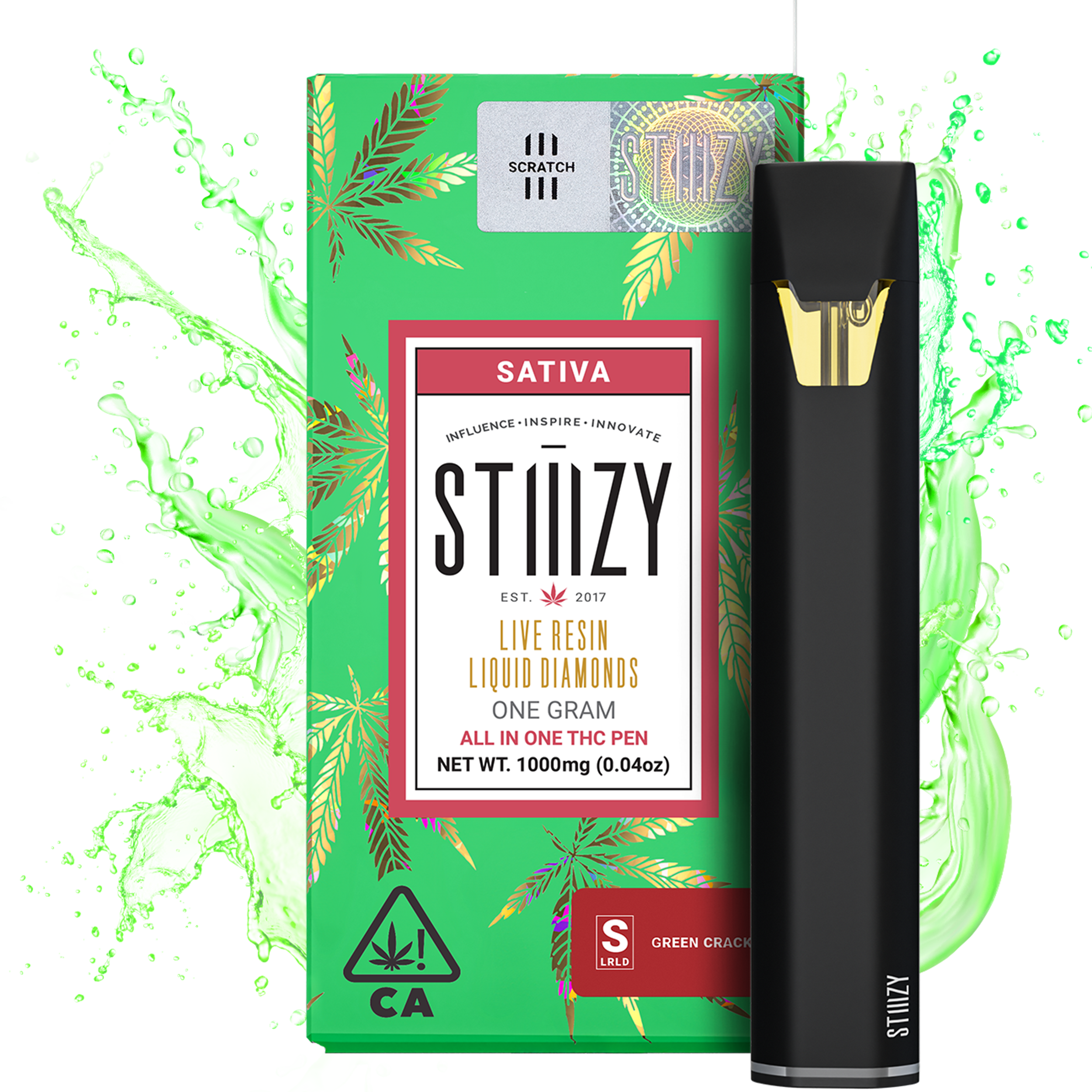 Stiiizy — Green Crack - Gram