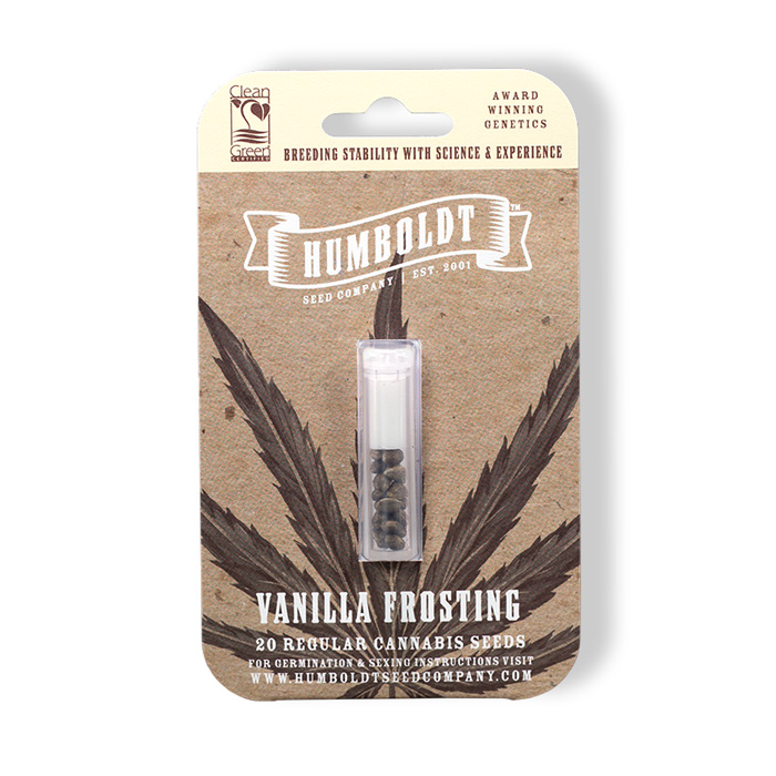 VANILLA FROSTING REGULAR SEEDS - 20 PACK