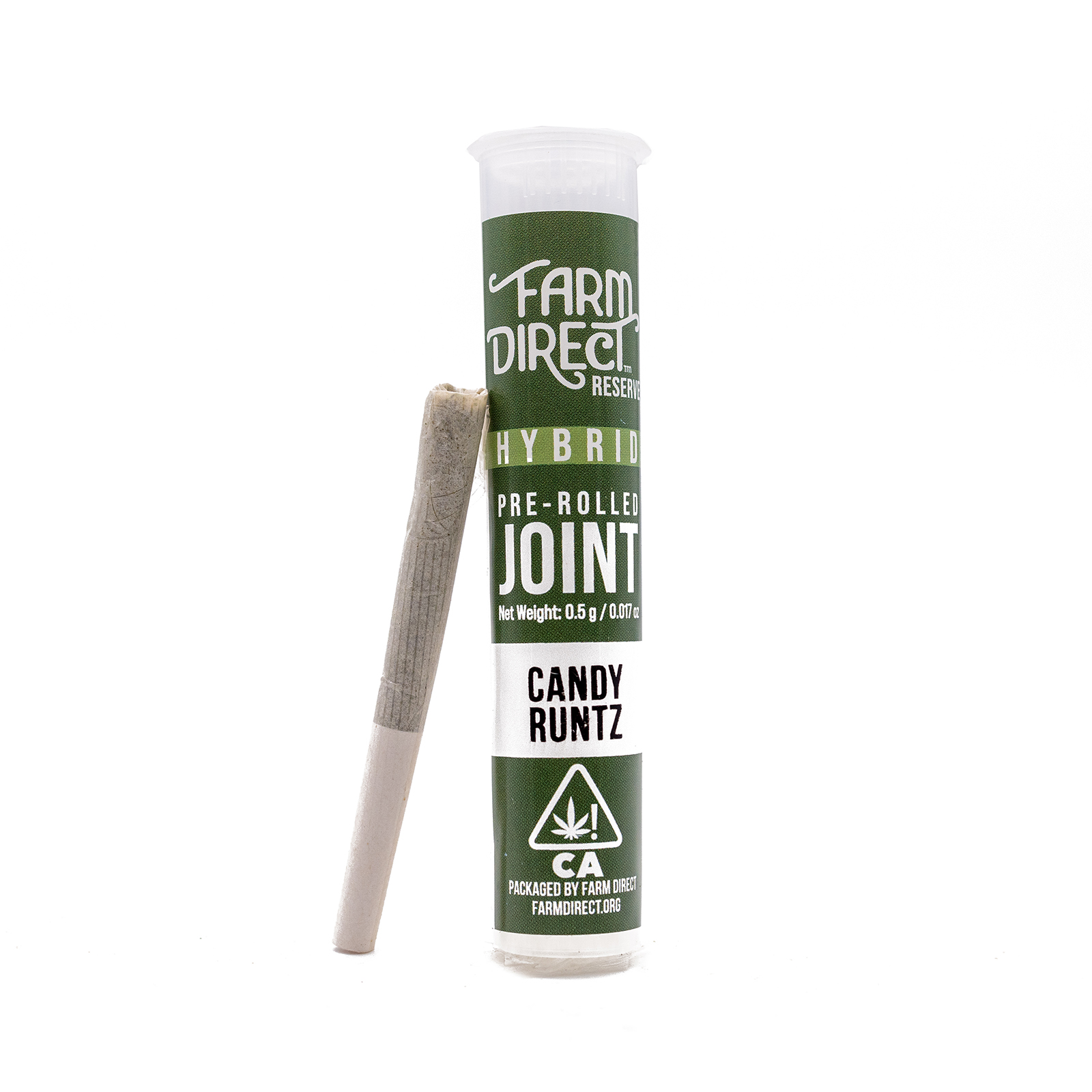 FARM DIRECT RESERVE — CANDY RUNTZ PREROLL - HALF GRAM