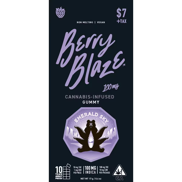 BERRY BLAZE INDICA GUMMY - SINGLE