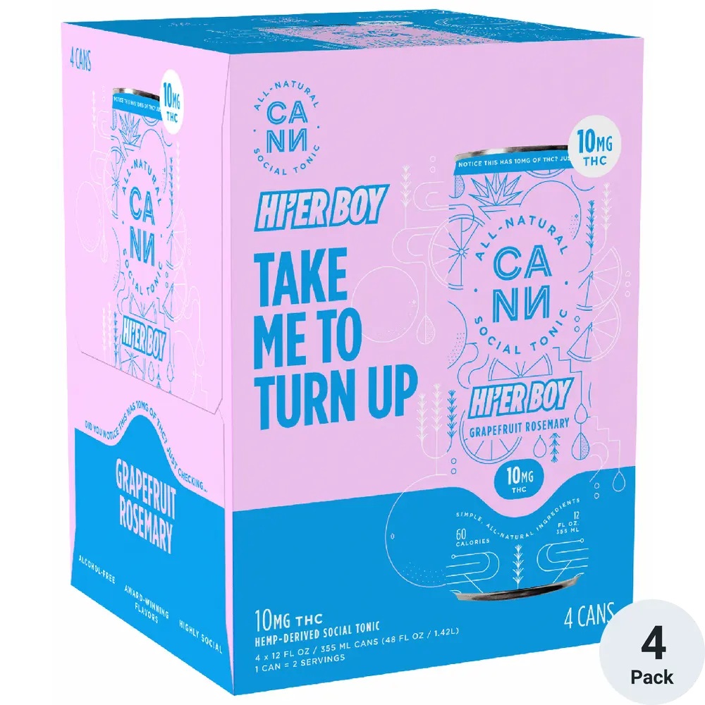 GRAPEFRUIT ROSEMARY HI'ER BOY - 4 PACK