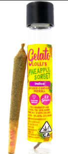 Gelato Pineapple Sorbet 1.2g infused preroll