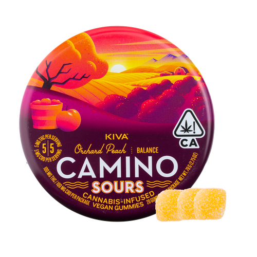 SOUR ORCHARD PEACH 100MG GUMMEIS