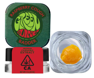 Greenline Raspberry Cough 1g Badder
