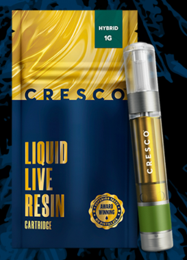 Cresco Grape Stomper 1G Live Resin Cartridge