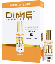 Dime Peach Kush 1g Cartridge