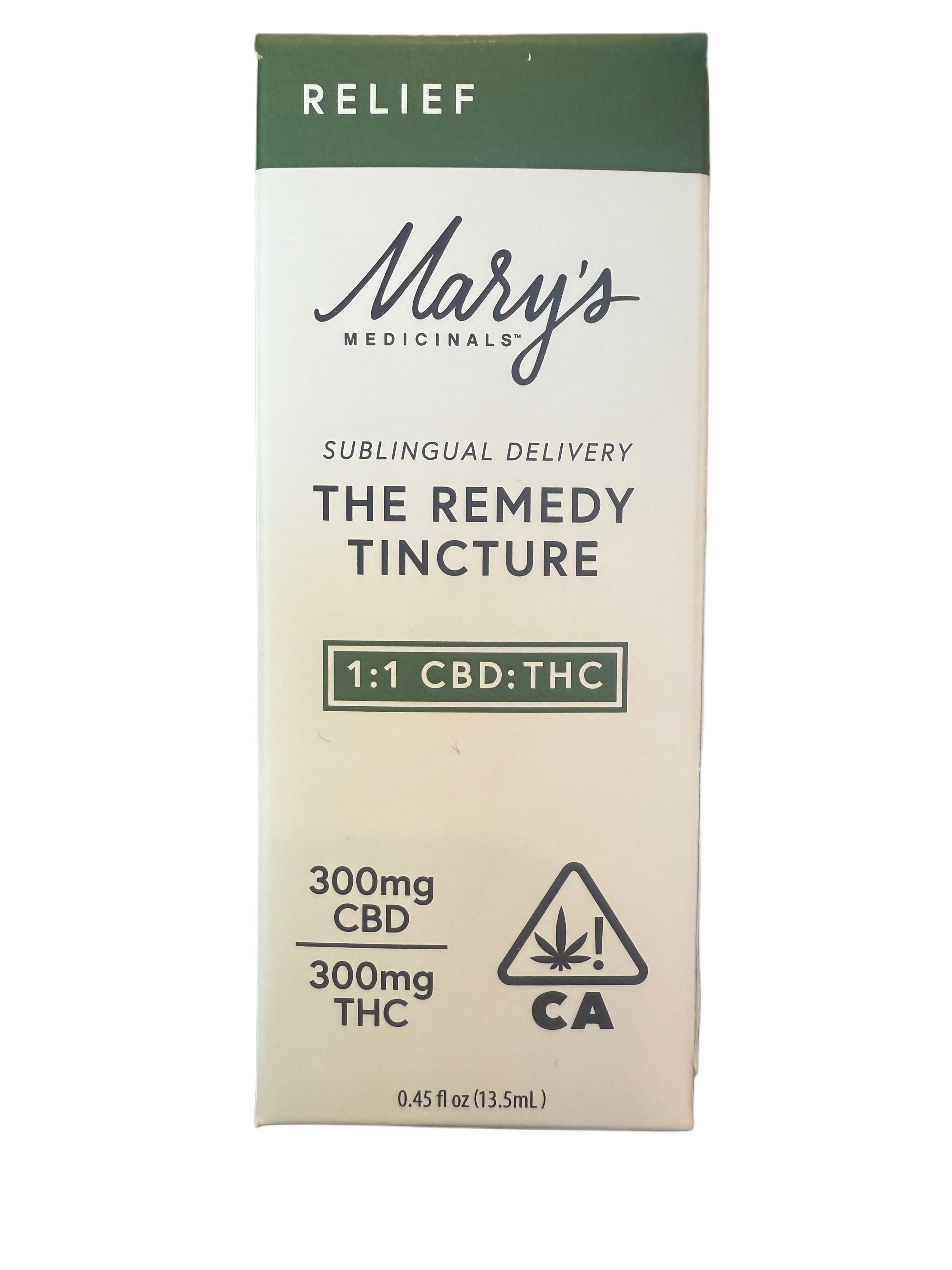 1:1 RELIEF - CBD:THC - 300MG:300MG