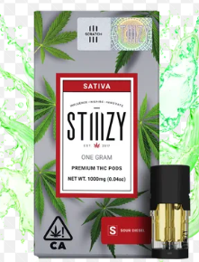 Stiiizy Sour Diesel 1g Pod