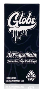 Globs Lemon Sours 1g Live Resin Cartridge