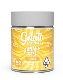  Gelato Sprinkels Banana Cake 14g smalls