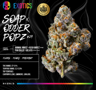 Bosky Soap x Odder Popz 14G BAG