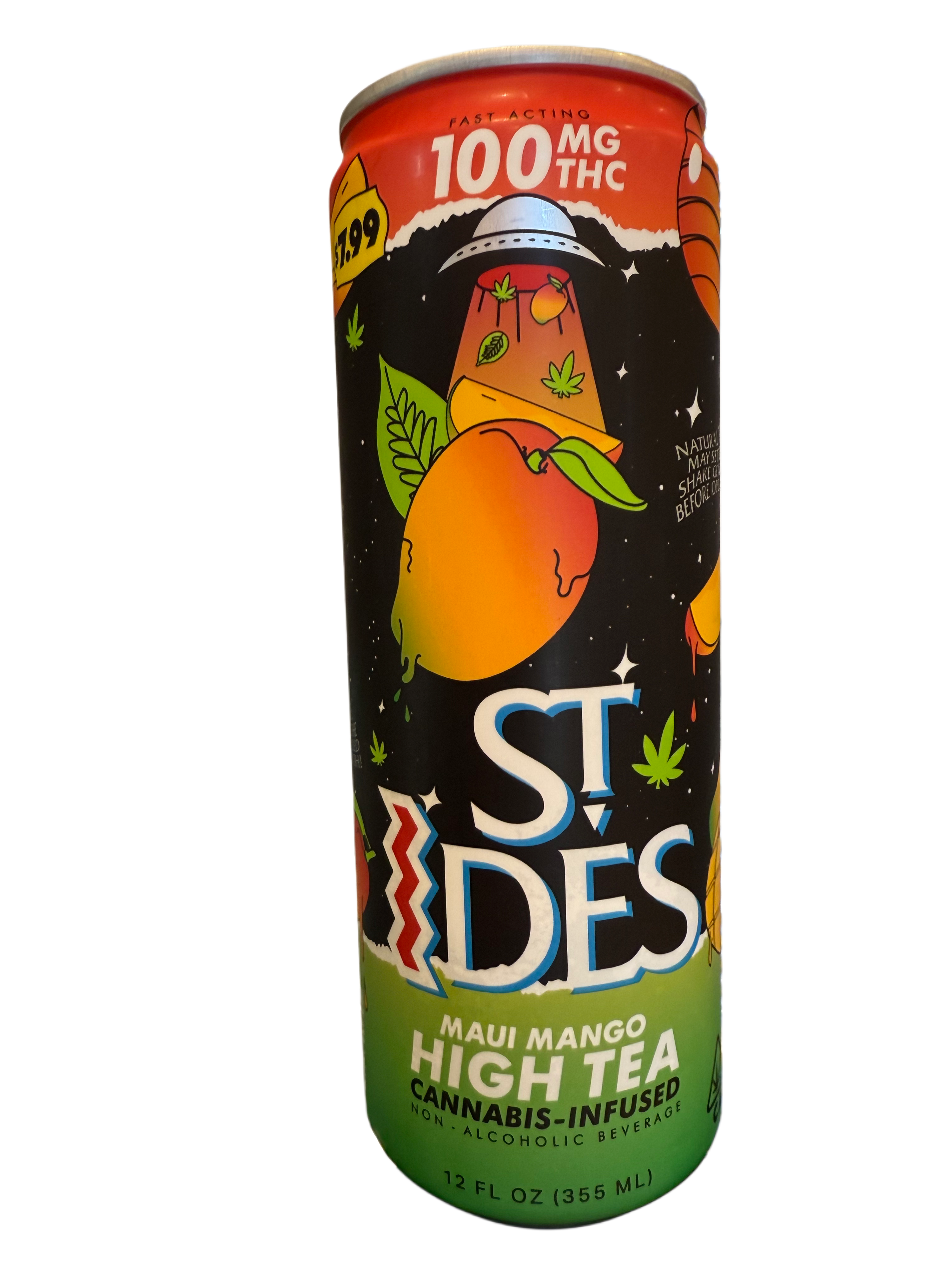 MAUI MANGO 12OZ HIGH TEA 100MG