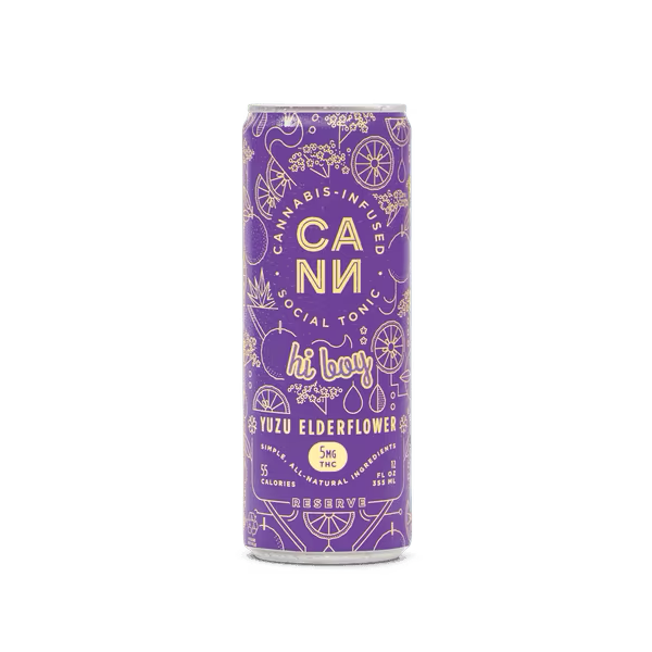 HI BOY YUZU ELDERFLOWER 4 PACK