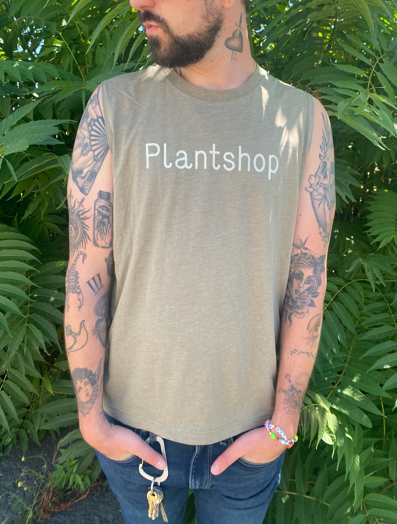 Plantshop - GREEN TANK TOP