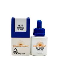 RSO TINCTURE - BISCOTTI - INDICA  - 1000 mg