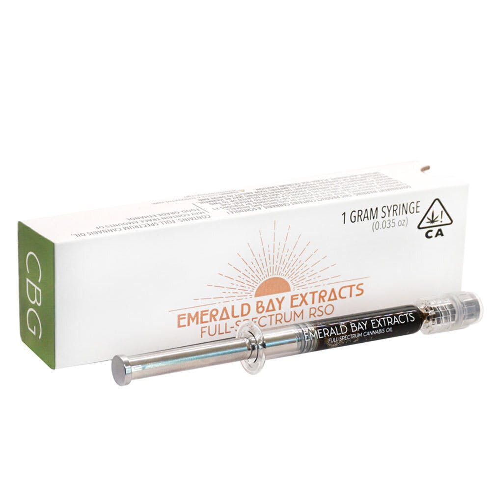 Emerald bay extracts - WHITE CBG RSO SYRINGE Main Image