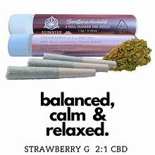STRAWBERRY G 2:1 CBD/THC 3PK