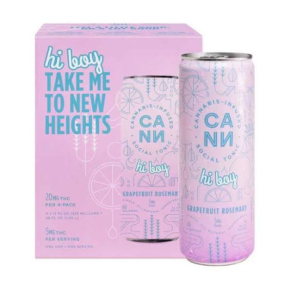 HI BOYS GRAPEFRUIT ROSEMARY 4PK - 5 mg - 4 Pack