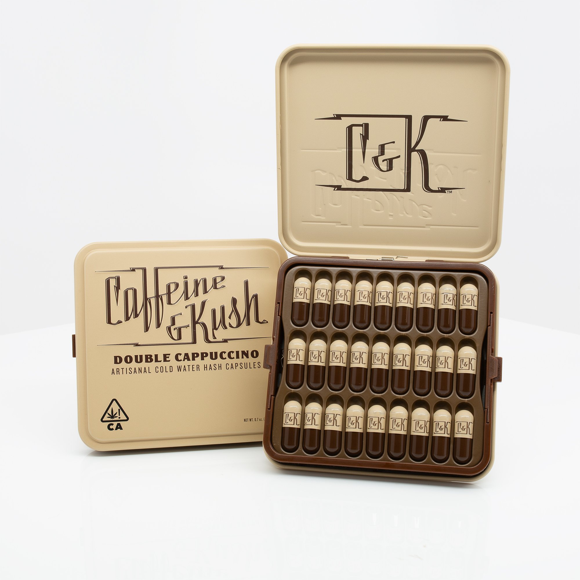 Caffeine & kush - DOUBLE CAPPUCCINO (20MG)