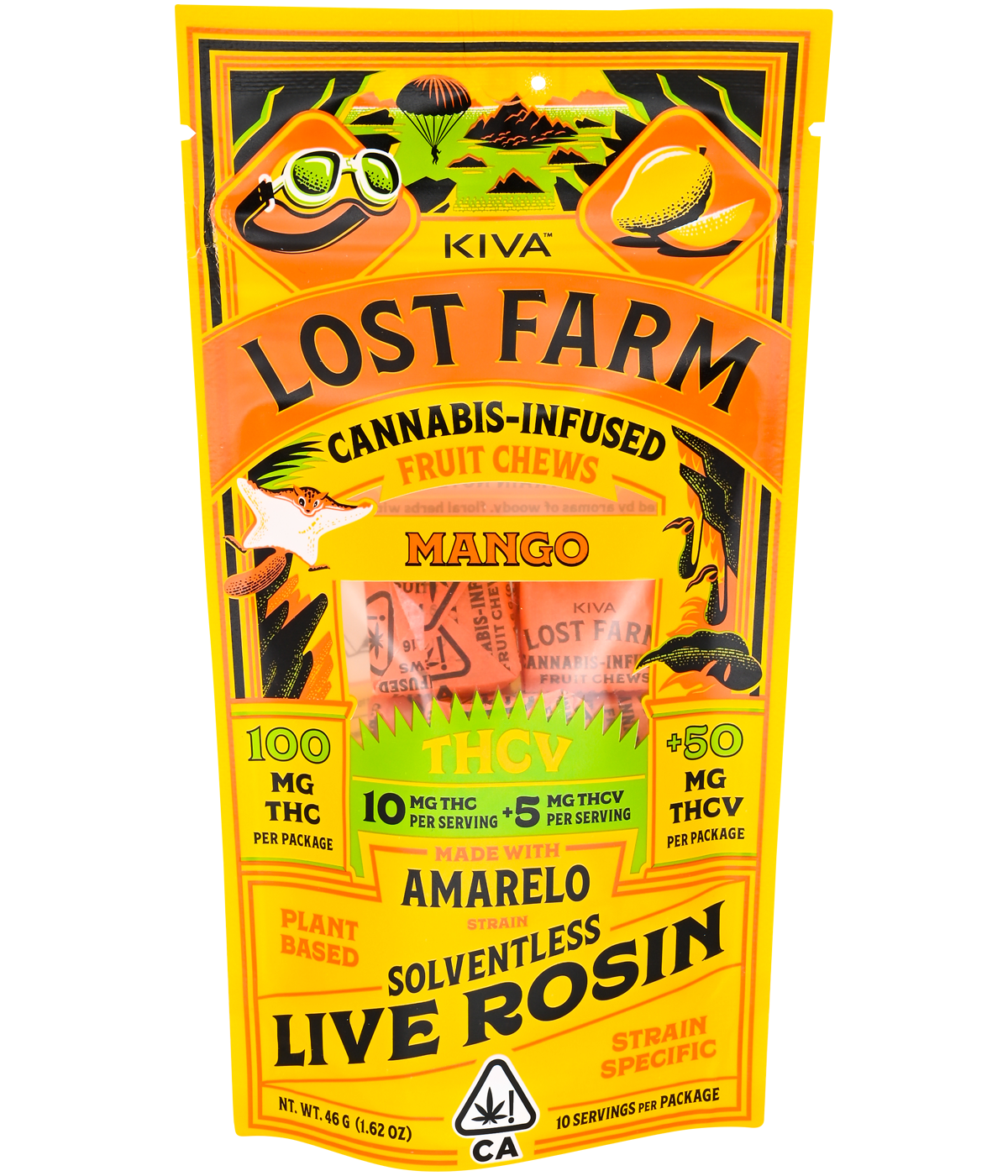 Lost farm - MANGO THCV (JACK HERER) - LIVE ROSIN