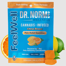 FEELWELL PAIN RELIEF GUMMIES CITRUS BREEZE