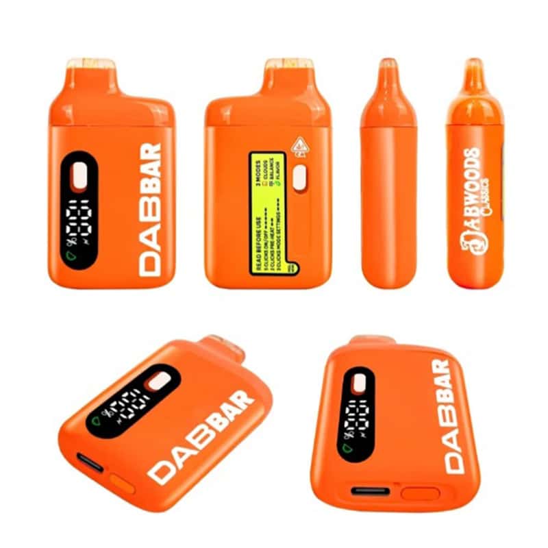 Dab Bar Vape DAB BAR | DABWOODS CLASSICS  Premium 2G Empty Carts with  Smart LCD & Dabwoods Dab Bar Lemon Cherry Gelato Live Diamonds Disposable  Vape 2g - OC Stash House
