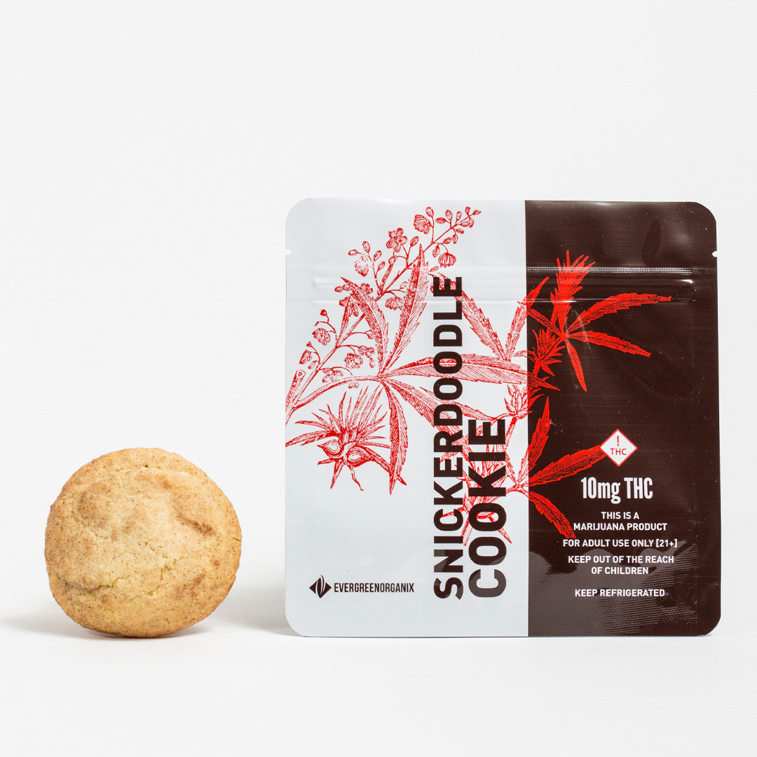 Evergreen Cookie Snickerdoodle 100mg 5pk 10pc – Premium Cannabis