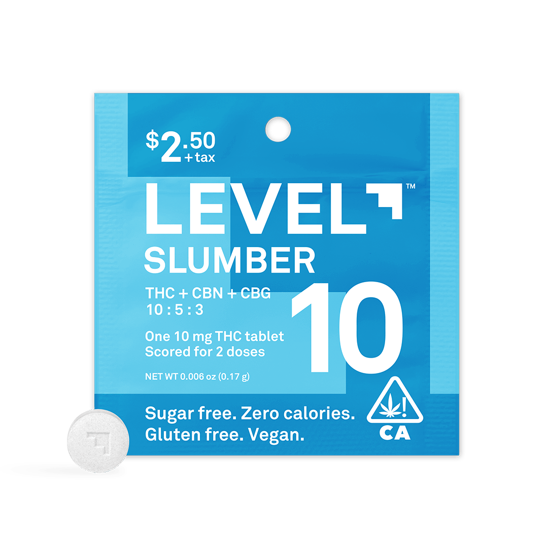 Level 10 Slumber Tablet 1pk - 10 mg SAMPLE – Premium Cannabis Products ...