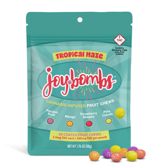 TROPICAL HAZE | 100MG CANDY COATED FRUIT CHEWS