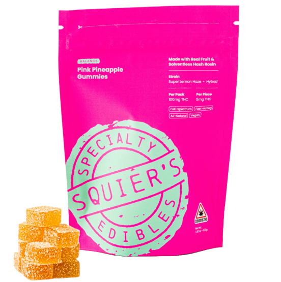 PINK PINEAPPLE | 100MG FAST-ACTING GUMMIES