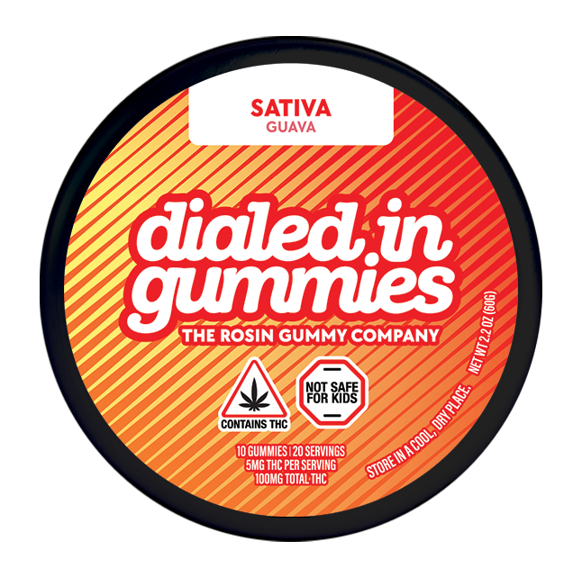 GUAVA | 100MG LIVE ROSIN GUMMIES