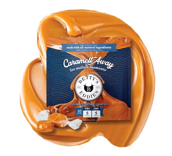 CARAMEL CHEWS | 50MG 1:1 THC/CGB FULL-SPECTRUM CHEWS
