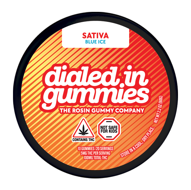 BLUE ICE | 100MG LIVE ROSIN GUMMIES