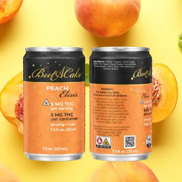  Peach Elixir Infused Beverage 5MG