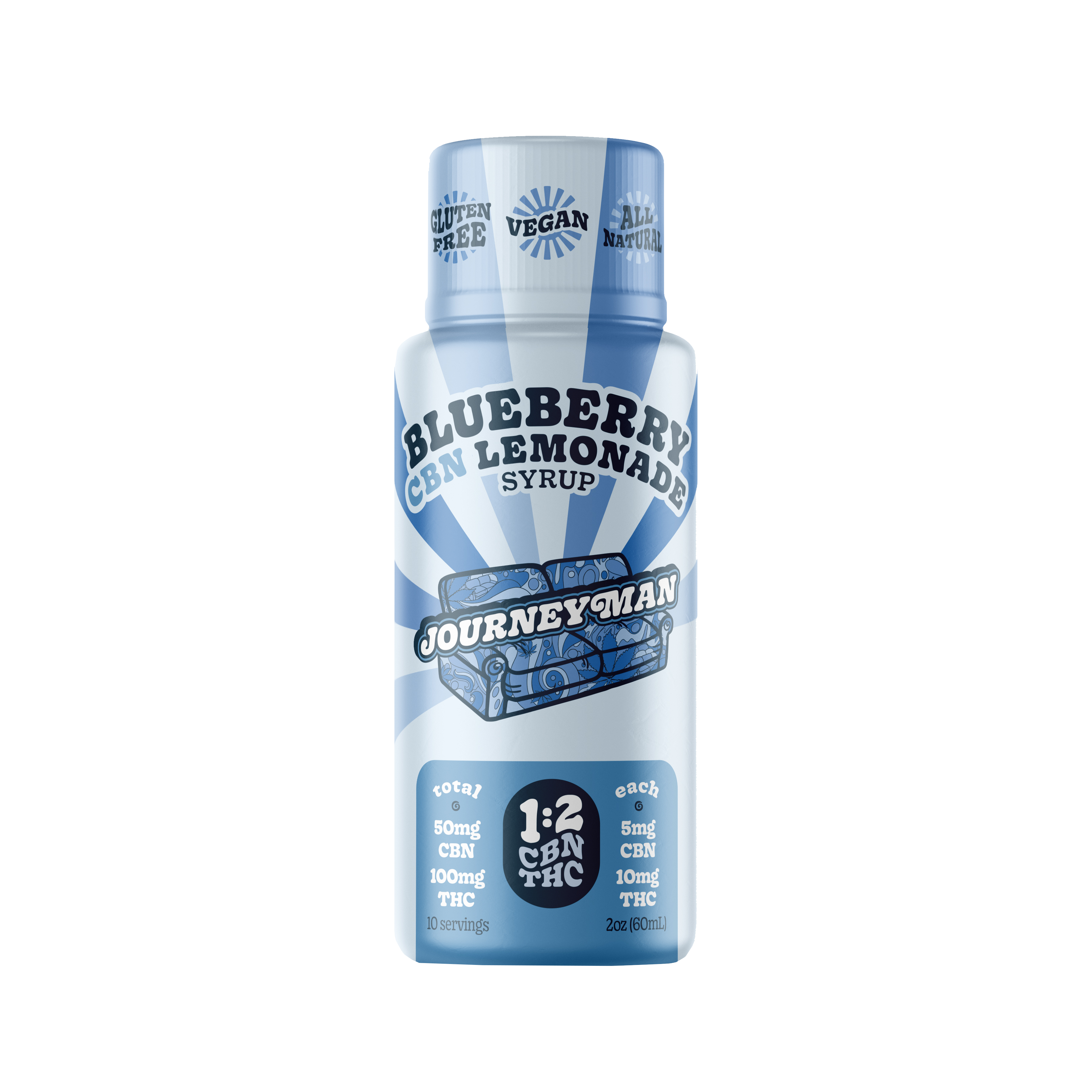 Blueberry Lemonade - Mixer Shot 1:2 CBN 100 mg