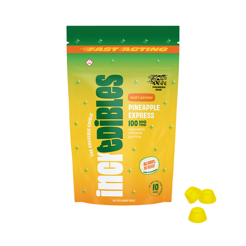 Pineapple Express Fast Acting Gummies 100MG