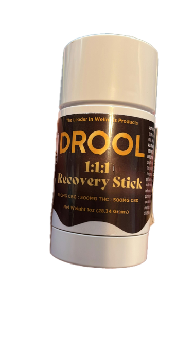 Recovery Stick 500 MG THC: 500 MG CBD: 500 MG CBG