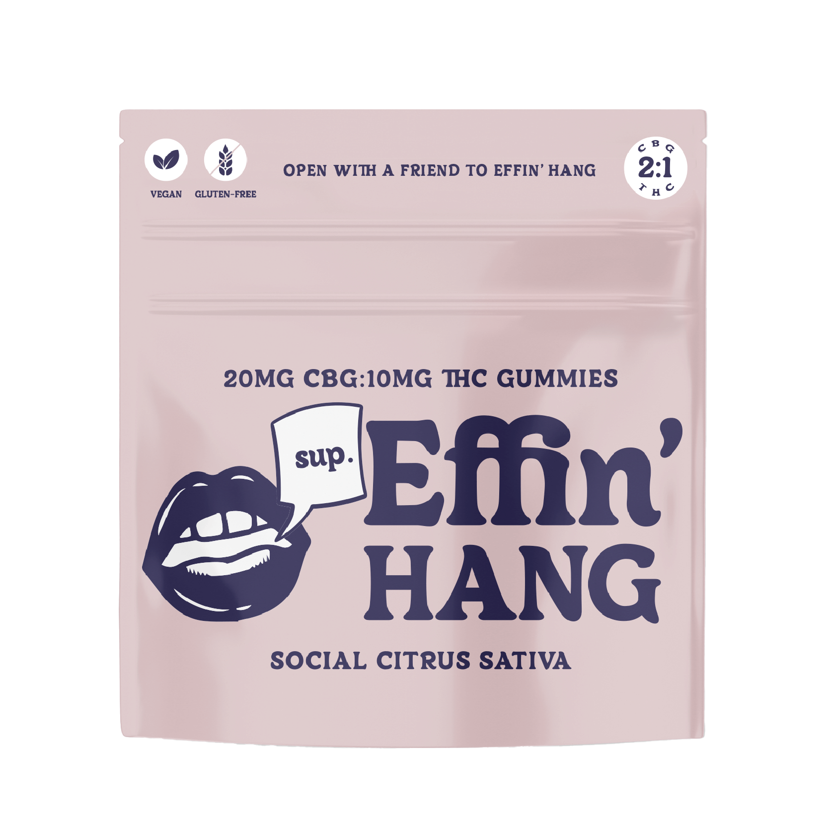 Social Citrus 10 Pack 2:1 CBG:THC  