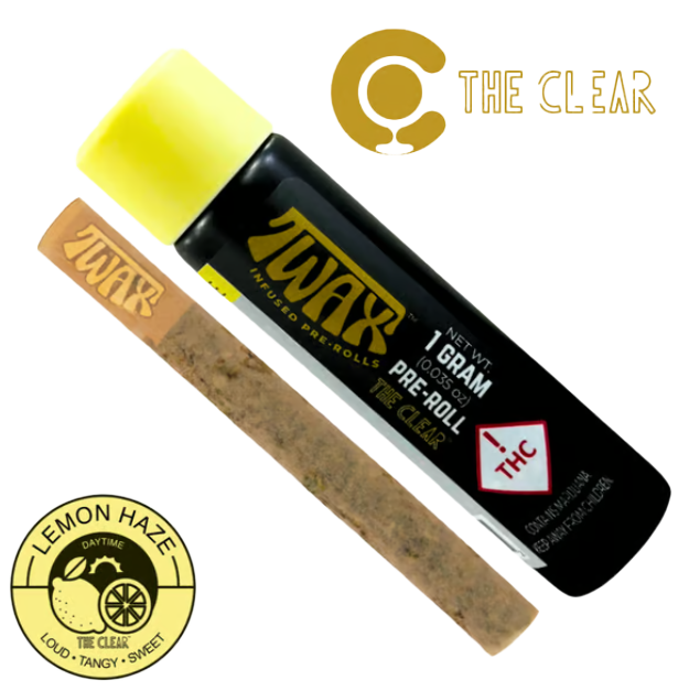 Lemon Haze TWAX Infused Preroll 1G
