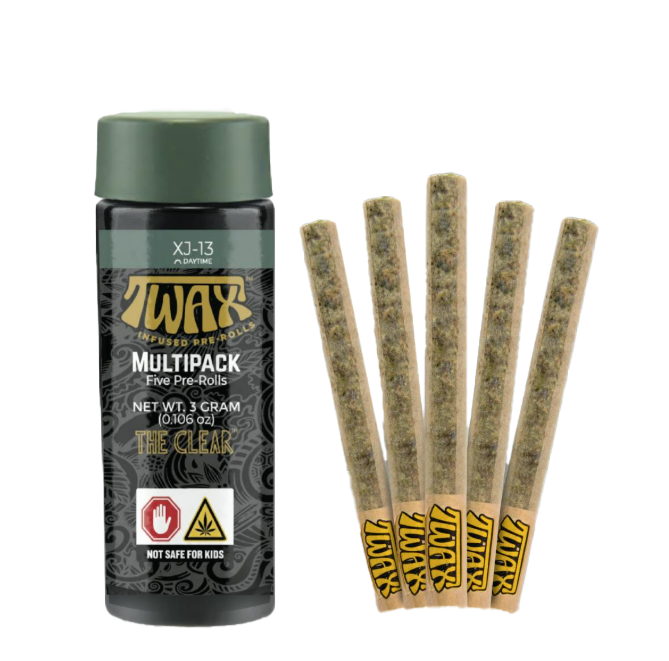 XJ-13 TWAX 5 Pack Infused Prerolls 3G