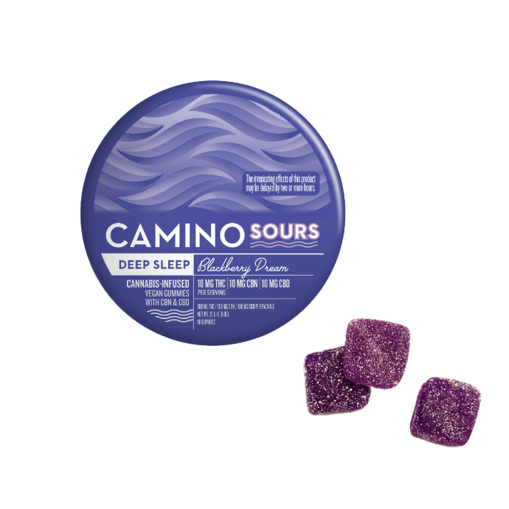 Blackberry Dream Sours 10MG THC : 10MG CBD : 10MG CBN 10 Pack 100MG
