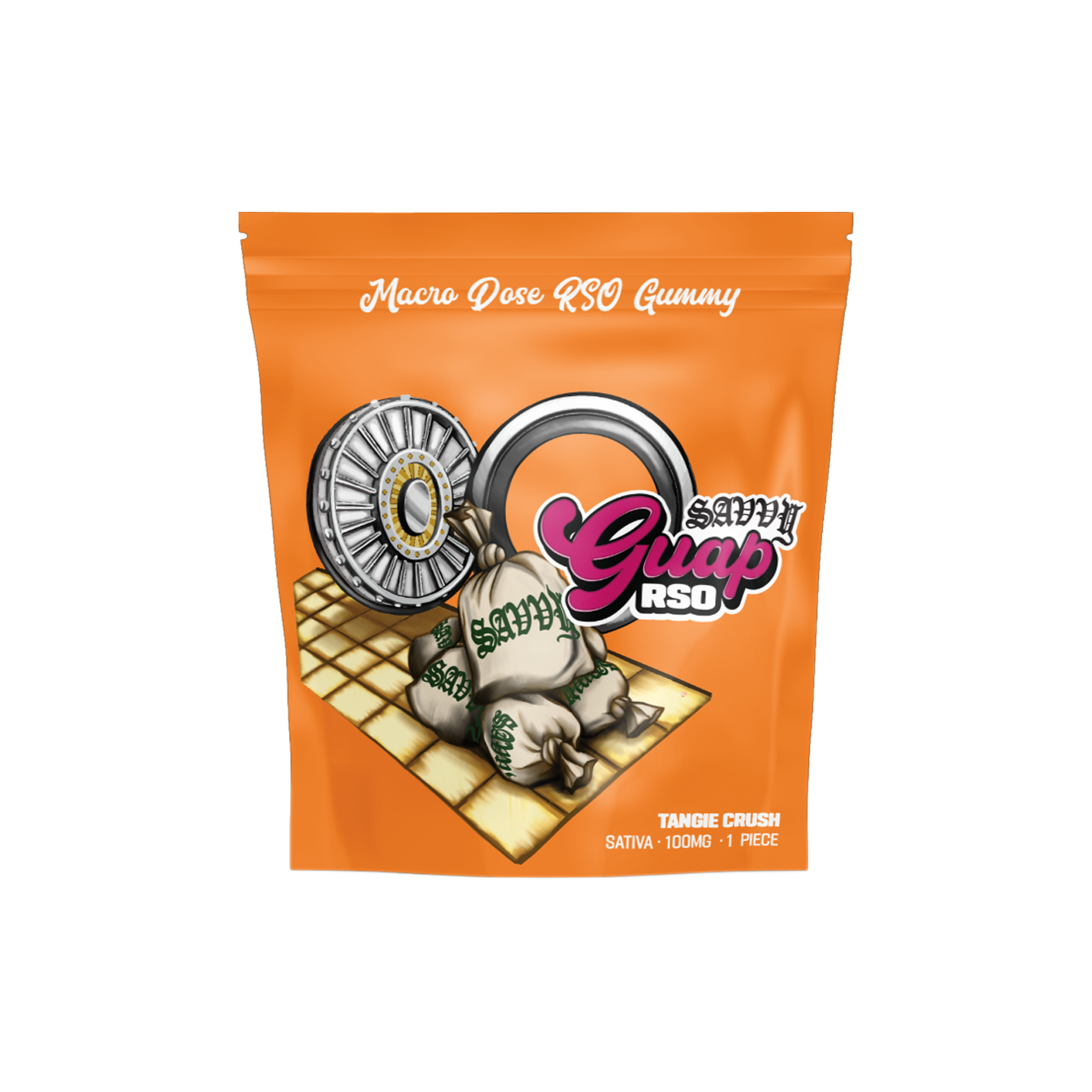 Tangie Crush RSO Gummies 100MG