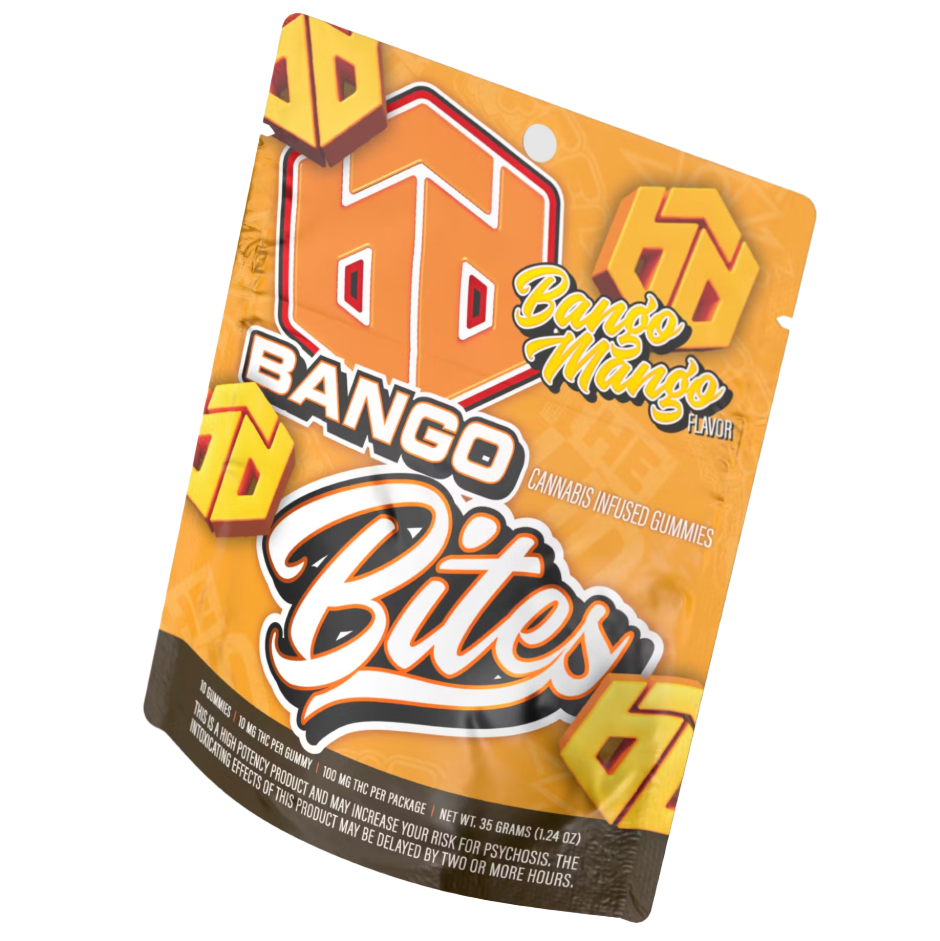  Bango Mango Gummy Bites 10 Pack 100MG