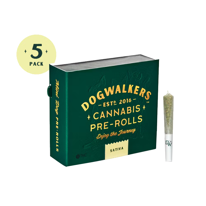 White Durban 5 Pack Prerolls 1.75G
