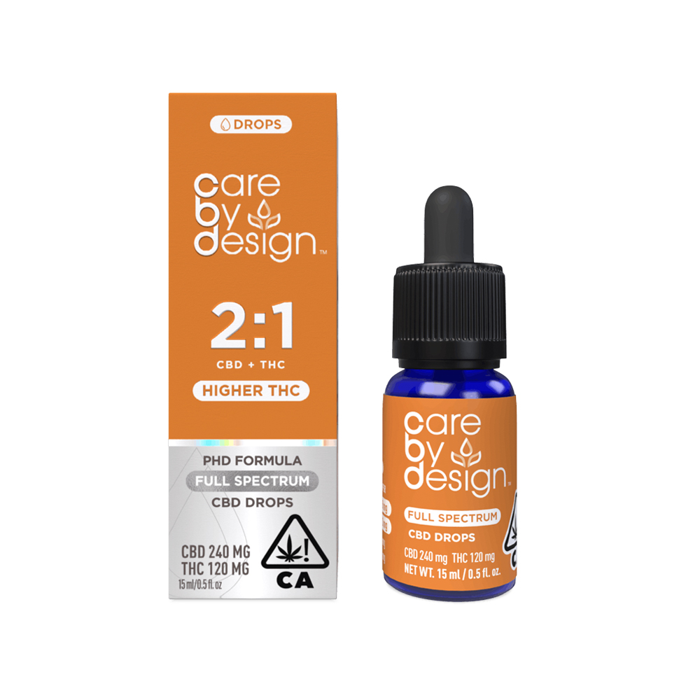 DROPS (2:1) CBD TINCTURE [15 ML]