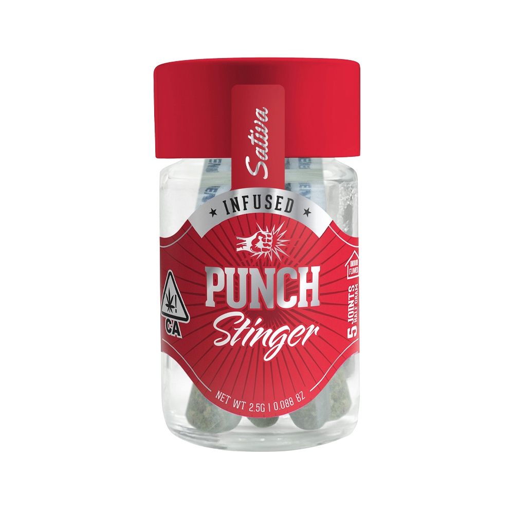 SOUR DIESEL STINGER INFUSED PRE-ROLL 5-PACK [2.5 G]