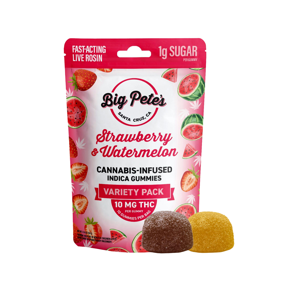 STRAWBERRY & WATERMELON ROSIN GUMMIES [10 CT]