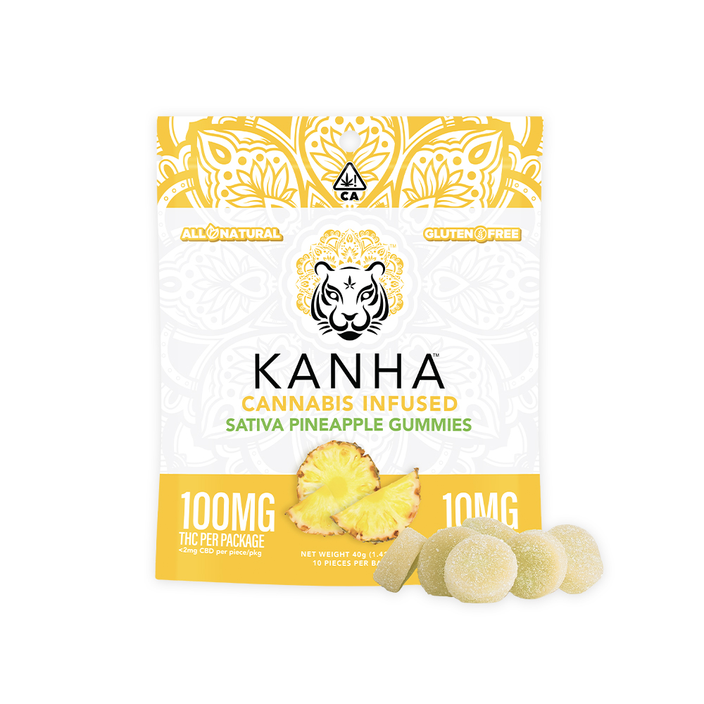 PINEAPPLE SATIVA GUMMIES [10 CT]