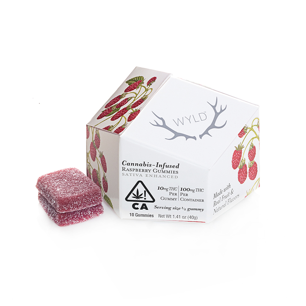 RASPBERRY FRUIT GUMMIES [10 CT]